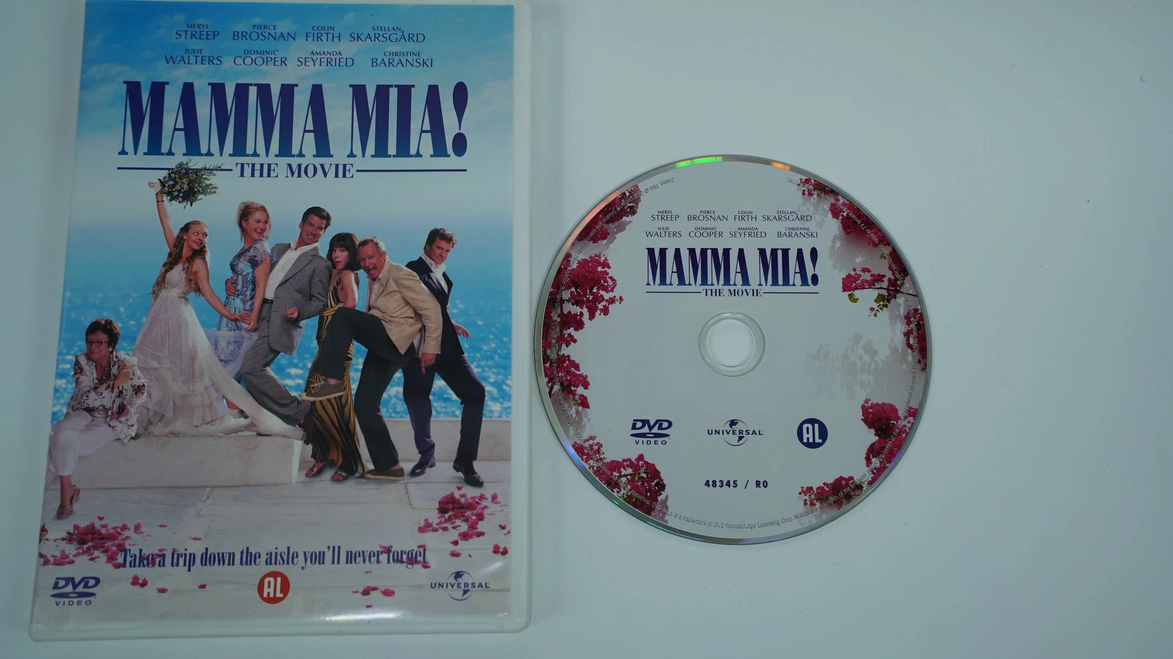 Mamma Mia! The Movie (DVD, Region 2 PAL, 2013, Standard Edition)